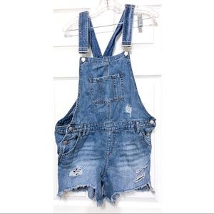 Ripe maternity overall shorts shortalls denim